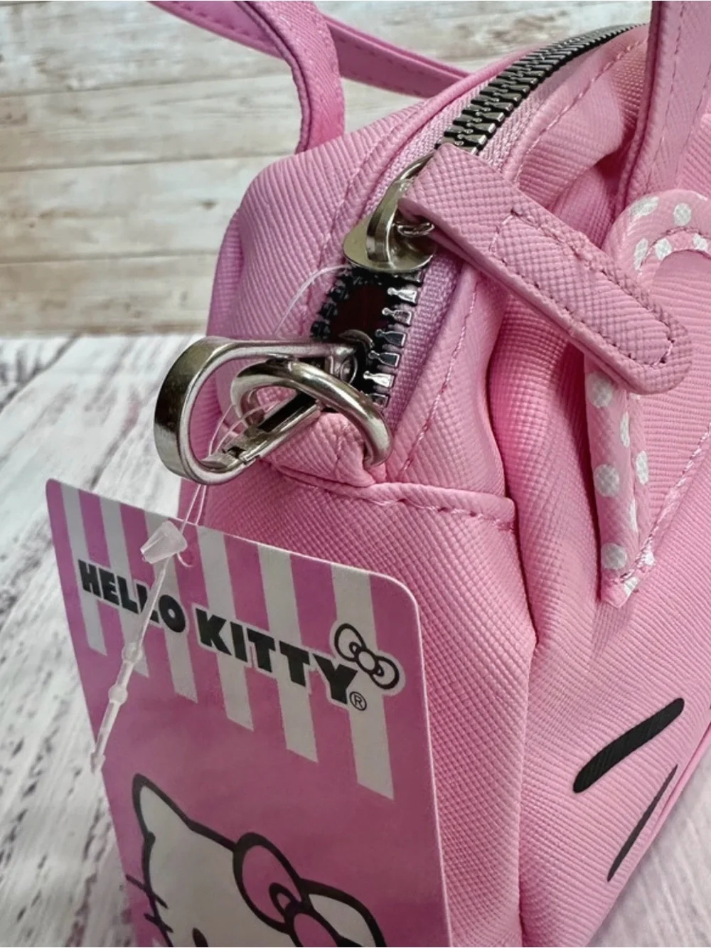 Hello Kitty Satchel Crossbody Purse - Picture 9 of 11